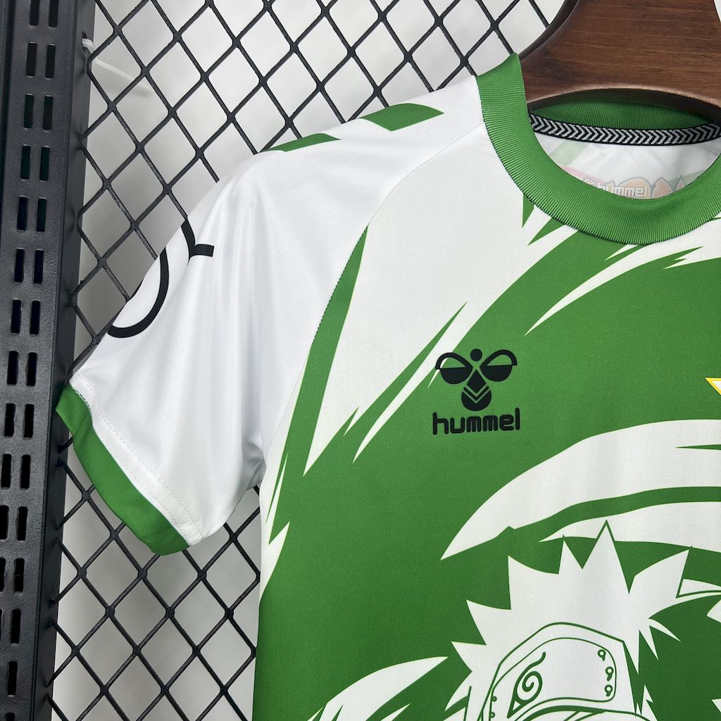 (NIÑO) CONJUNTO BETIS X NARUTO SPECIAL EDITION 2025/26