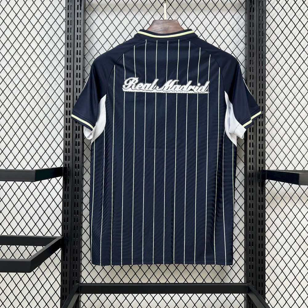 NEW CAMISETA BEISBOLERA REAL MADRID ED US BLACK 2025/26