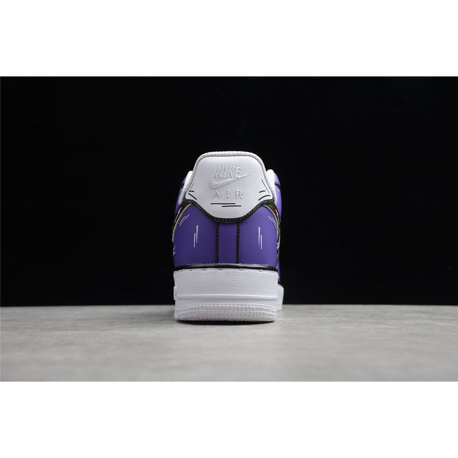 NEW AIR FORCE 1 PURPLE AND GOLD